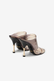 JC Sandal in Natural Barb Print 751 BEIGE + 709 MARR WFS086-WF324