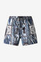 RC Short De Bain À Imprimé Marble Et Fang RC Short De Bain À Imprimé Marble Et Fang Bleu foncé URH00A-5RN65
