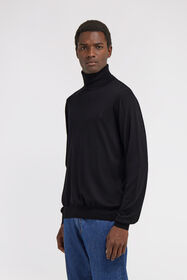 RC Rollkragenpullover Schwarz SRM621-MA006