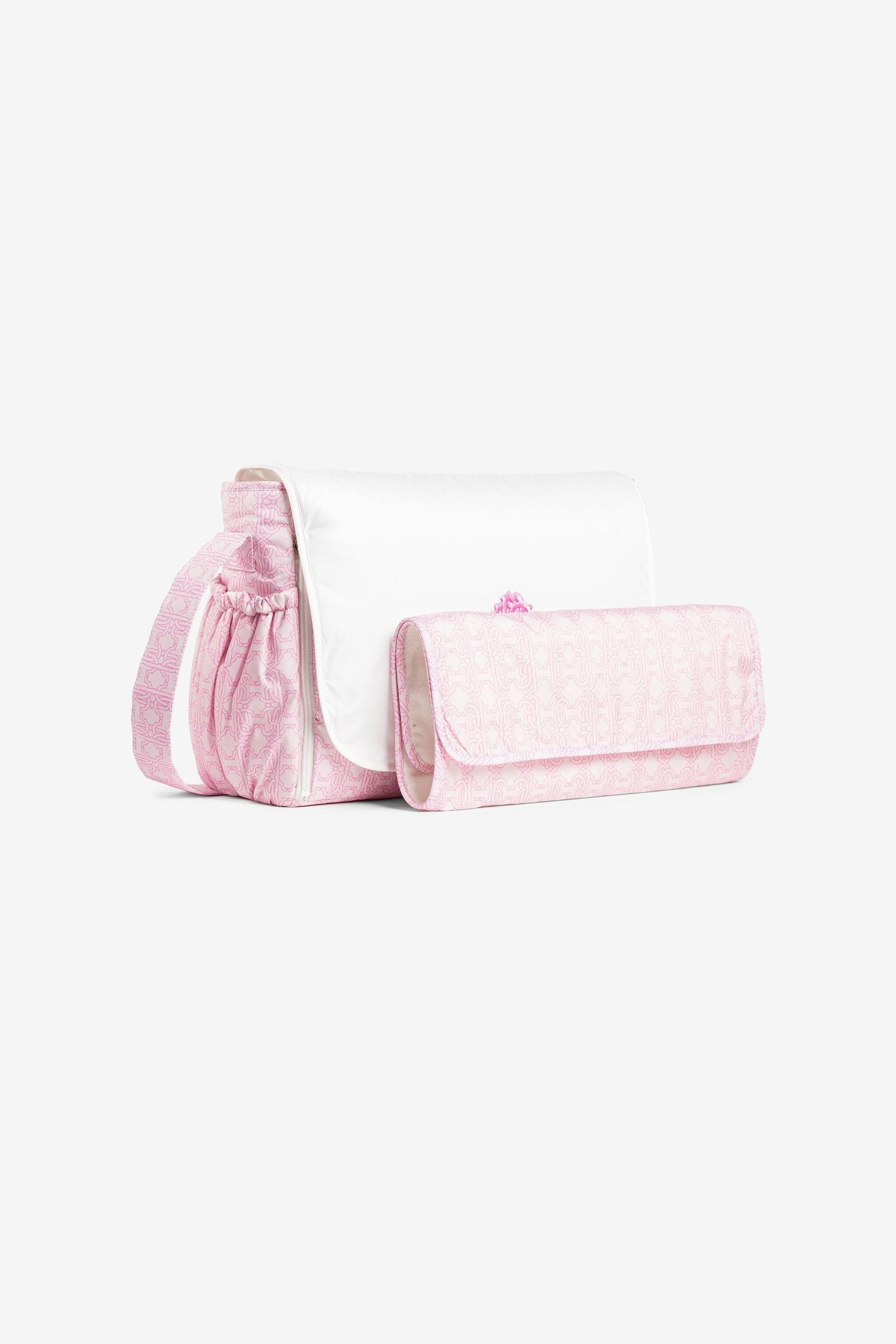 JU RC Monogram Changing Bag Set JU RC Monogram Changing Bag Set Pink PJT858-5RF38