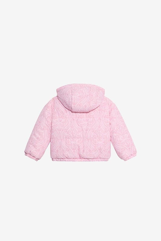 JU Quilted jacket with hood JU Quilted jacket with hood BABY ROSE VJT402-5RP28