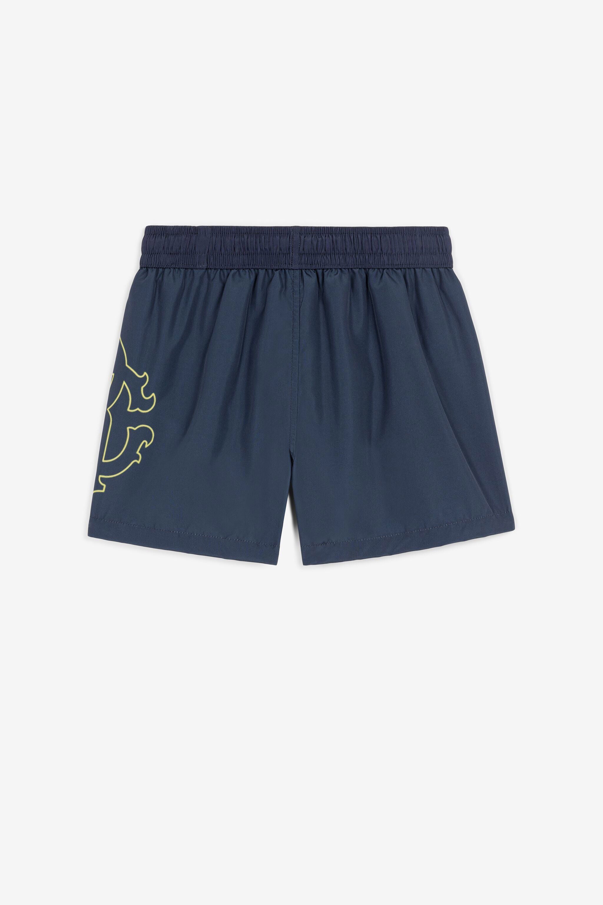 JU Badeshorts mit RC Monogramm-Print JU Badeshorts mit RC Monogramm-Print NAVY QJH006-LL002