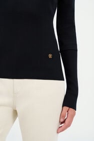 RC Long-sleeve sweater Black UWM608-WH003