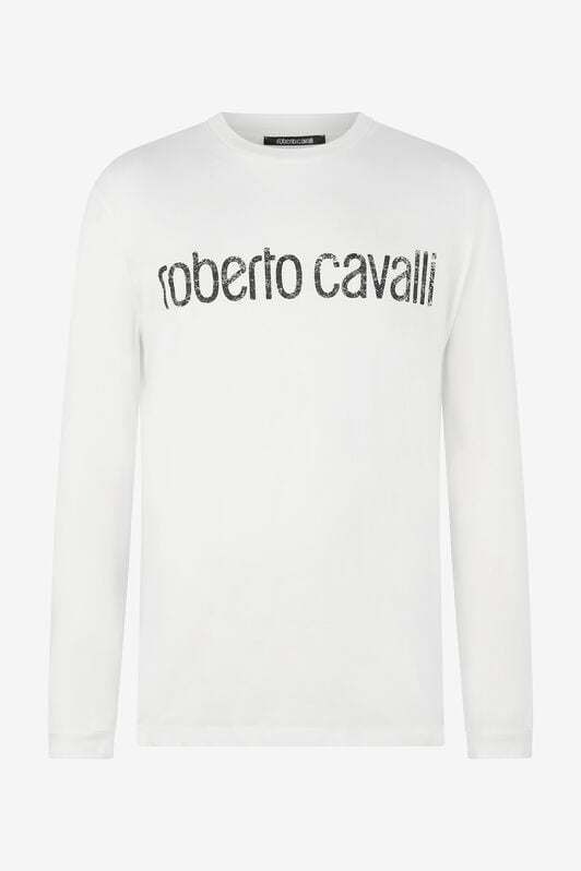 RC T-Shirt Mit Langen Ärmeln Und Logo RC T-Shirt Mit Langen Ärmeln Und Logo Weiß POT61B-JD060