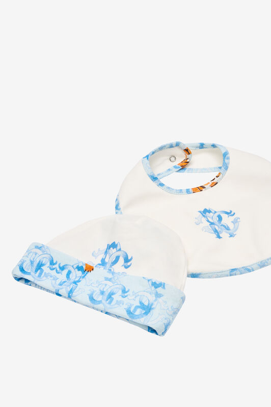 JU Tiger-print three-piece set Light blue QJT895-JVG20