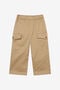 JU Beige Cargo Pants With Elasticated Waist JU Beige Cargo Pants With Elasticated Waist BEIG.MARZ. XJT22C-CE035