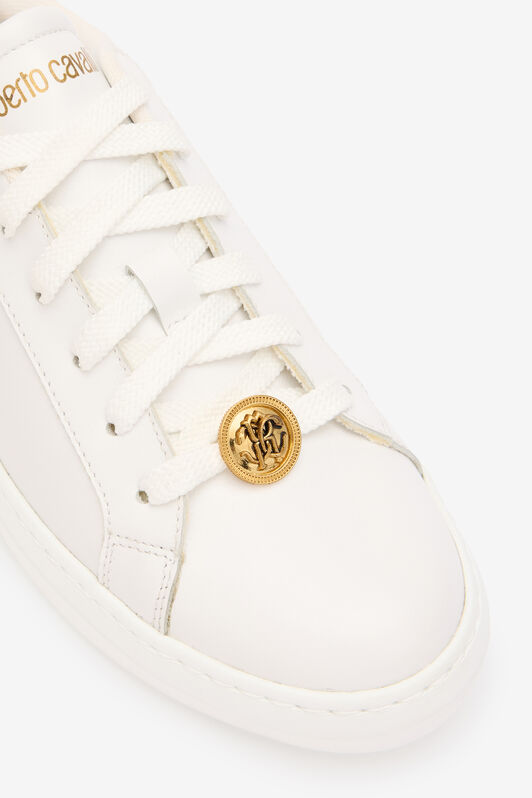 RC Sneakers Avec Contrefort Jaguar Skin RC Sneakers Avec Contrefort Jaguar Skin Blanc UKS033-PZ155