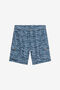 JU Shorts Aus Baumwolle Mit Print Allover Blau UJT209-7MO44