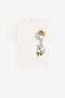 JU Logo And Wildlife-Print T-Shirt White PJT694-JV025