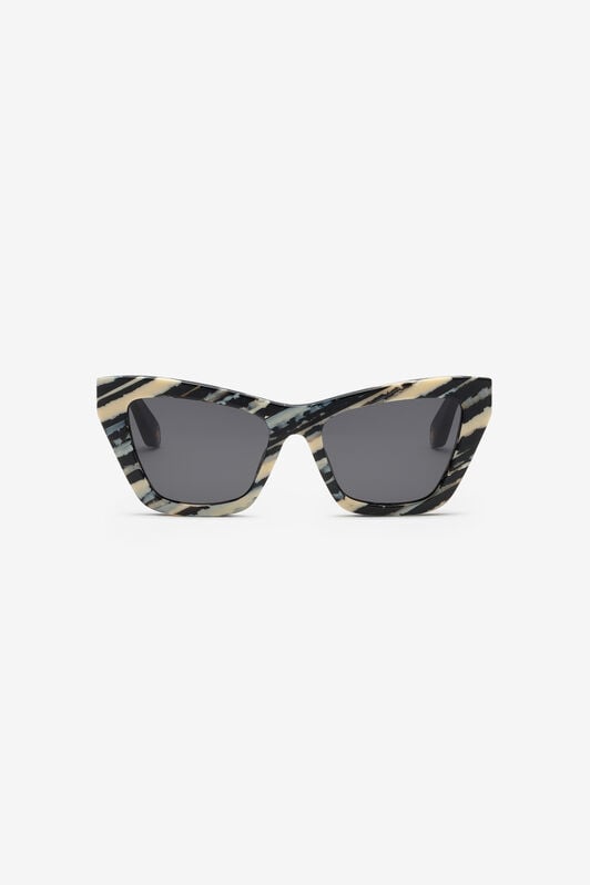 RC Sunglasses with smooth front and matelassè effect on temples RC Sunglasses with smooth front and matelassè effect on temples SHINY ANIMAL FANTASY UALD03-ID198