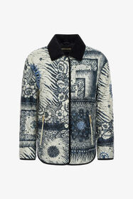 RC Bandana print Jacket Blue TKT805-SRN05