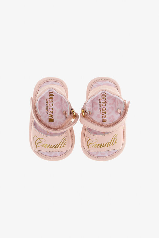 JU RC Logo Sandals JU RC Logo Sandals Pink RJS01A-ZCJ01