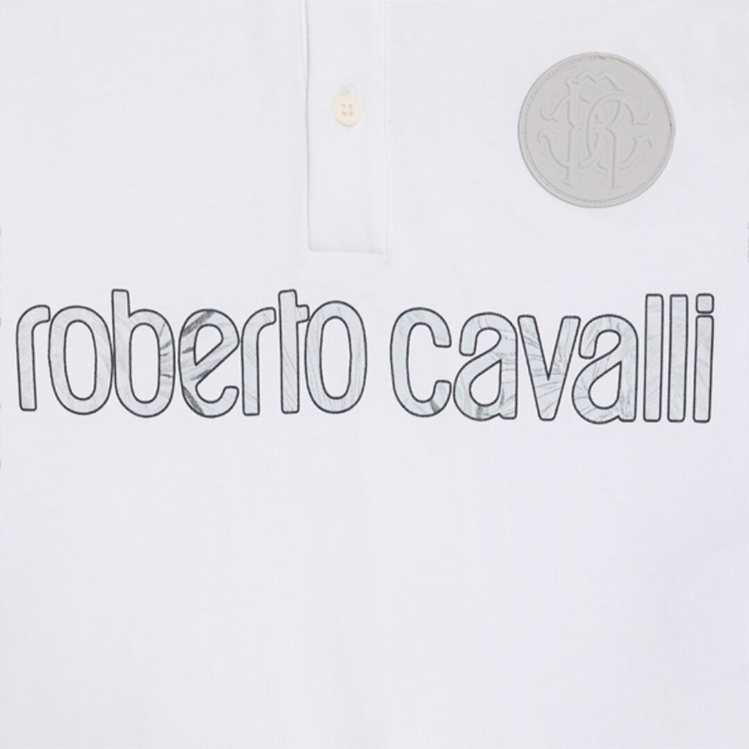 JU White Logo Polo JU White Logo Polo OPTICAL WHITE VJT64E-JD001