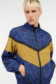 JC Leopard Print Reversible Zip Jacket BLACK VFT115-VF181
