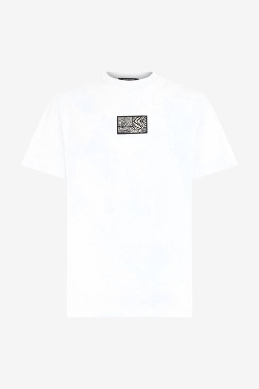 RC Animal print T-shirt RC Animal print T-shirt White OOT60K-JD060