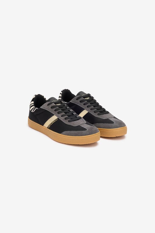 JC Sneakers With Zebra Back JC Sneakers With Zebra Back Black SFS063-SF309