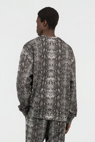 RC Sweat-Shirt À Imprimé Python PYTHON DARK GREY SOT66I-CF050