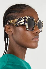 RC Occhiale da sole Roberto Cavalli Ray Of Gold Collection Nero/Oro SALD40-ID151