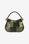 RC Sac hobo Roar avec patchwork RC Sac hobo Roar avec patchwork Vert foncé TKB022-PZP01