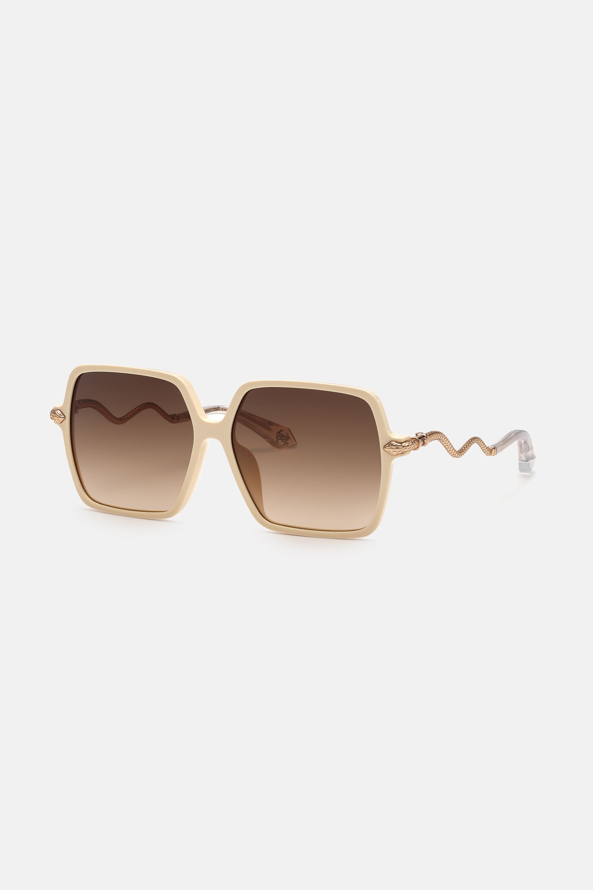 RC Sunglasses with femenine squared front shape. SHINY FULL CREAM VALD02-ID238