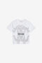 JU Weißes T-Shirt mit Maxi-RC-Monogramm WHITE XJT62Z-JD001
