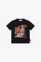 JU Tiger Print T-Shirt JU Tiger Print T-Shirt Black TJT60K-JD001