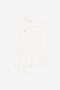 JU Leopard-print shirt dress JU Leopard-print shirt dress White OJT126-CH047