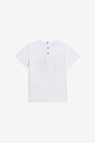 JU T-shirt Bianca con Logo RC OPTICAL WHITE WJT611-JD001