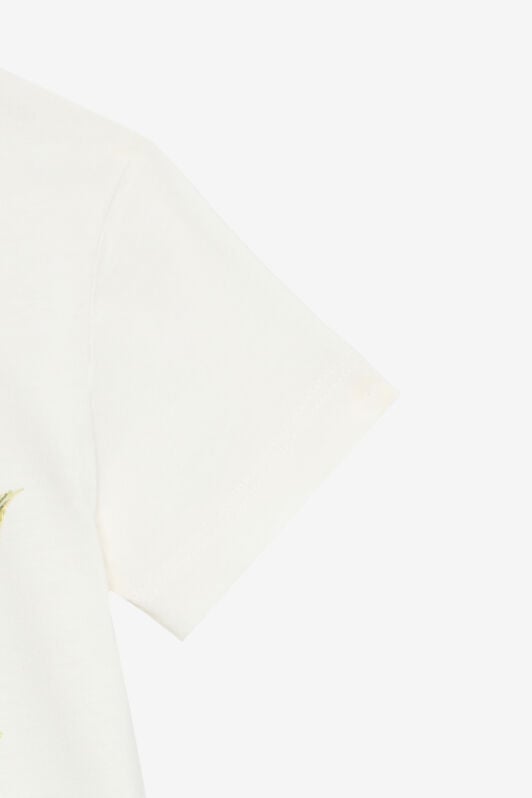 JU T-Shirt With Floral Print JU T-Shirt With Floral Print White UJT62G-JD001