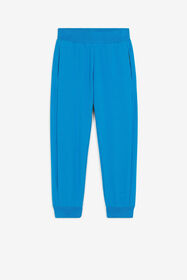 JU Logo-Print Sweatpants Blue QJT240-CF050