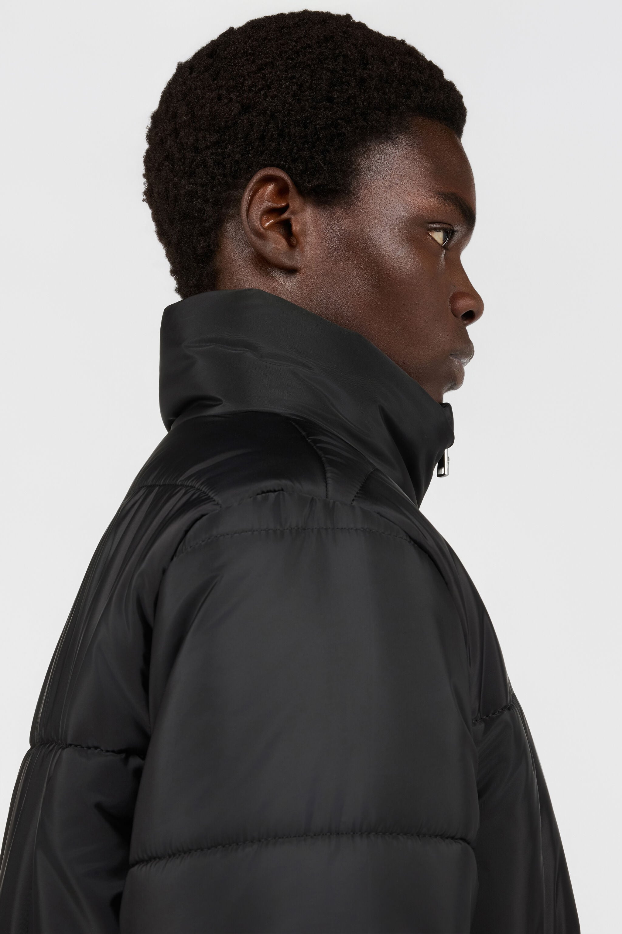 RC Black Jacket Puffer Jacket High-Neck RC Black Jacket Puffer Jacket High-Neck BLACK TOT40C-FT142