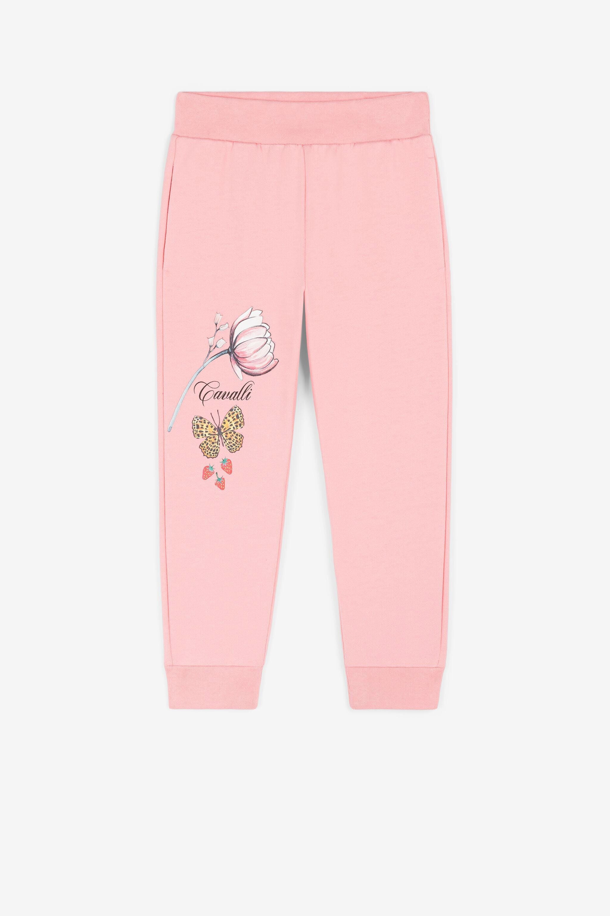 JU Sweatpants mit Logo-Print JU Sweatpants mit Logo-Print Rosa QJT205-CF050