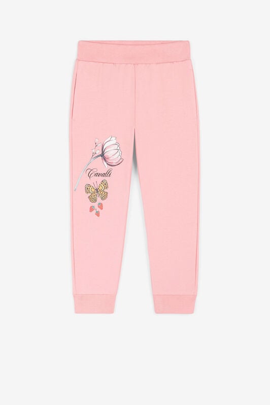 JU Sweatpants mit Logo-Print JU Sweatpants mit Logo-Print Rosa QJT205-CF050