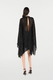 RC Polka-Dot Caftan Black UKT126-FC004