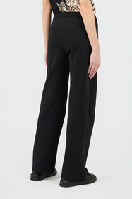 RC Pantaloni In Cotone Neri Con Monogram RC BLACK SOT20H-CF013