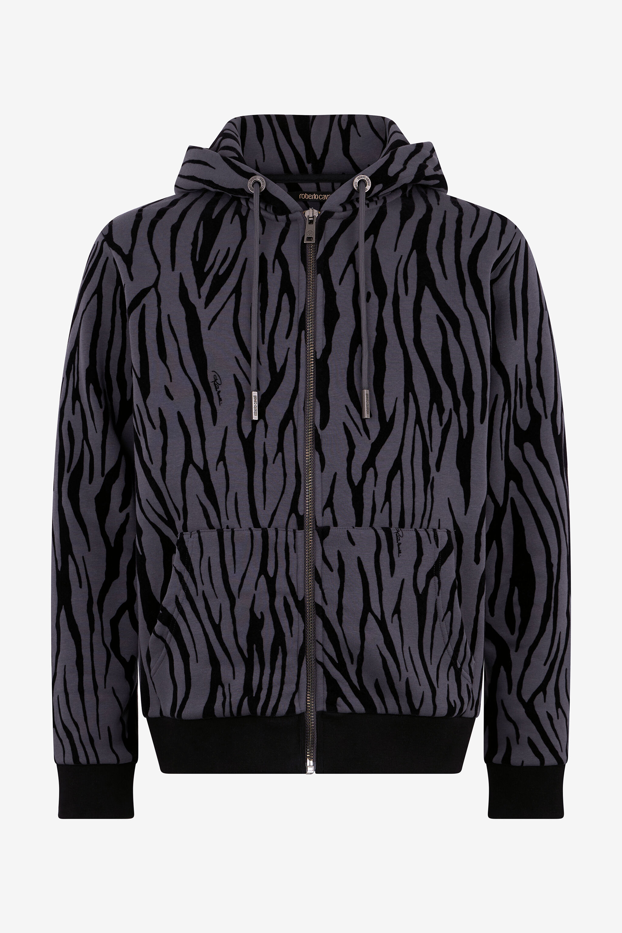 RC Sweatshirt mit Zebra-Print RC Sweatshirt mit Zebra-Print BLACK ROT66C-5OS30