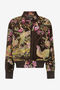 RC Blouson Bomber Avec Imprimé Oriental Bird RC Blouson Bomber Avec Imprimé Oriental Bird Marron VRT462-FY103