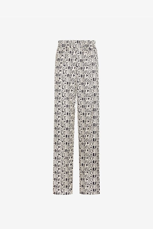 RC Logo-Print Trousers RC Logo-Print Trousers BLACK RRT221-1Z020