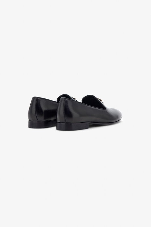 RC Leather Loafers with Buckle RC Leather Loafers with Buckle Black SRS006-VL005