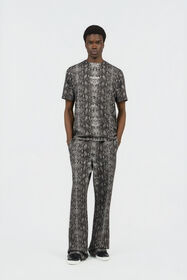 RC Python Print Trousers PYTHON DARK GREY SOT66K-CF050