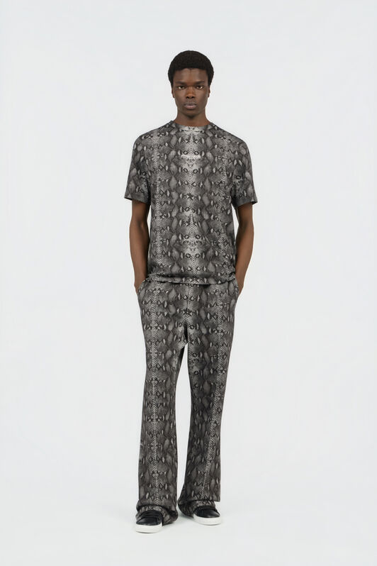 RC Python Print Trousers RC Python Print Trousers PYTHON DARK GREY SOT66K-CF050