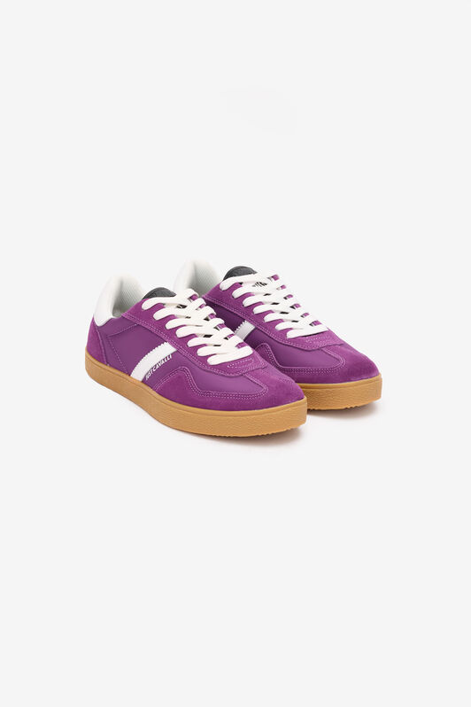 JC Sneakers With Contrasting Inserts JC Sneakers With Contrasting Inserts Purple SFS111-SF440
