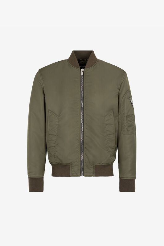 RC Logo-Embroidered Bomber Jacket RC Logo-Embroidered Bomber Jacket GREEN RRT403-SB084