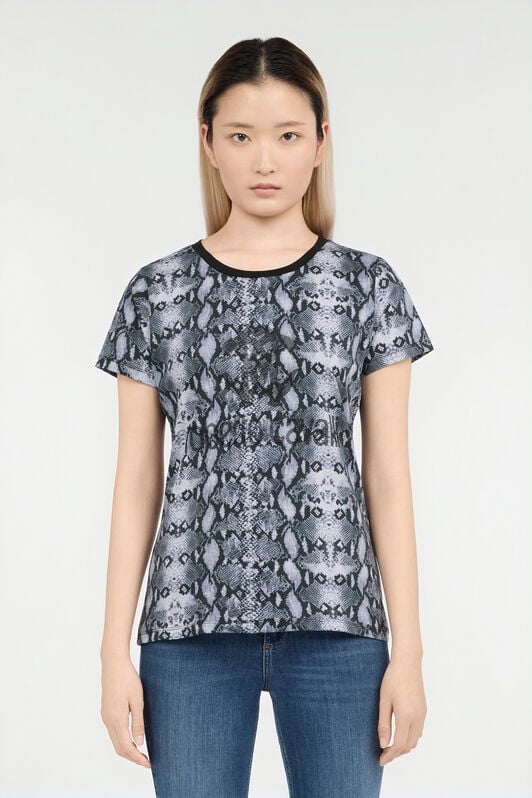 RC T-Shirt mit Schlangen-Print RC T-Shirt mit Schlangen-Print PYTHON QOT60A-JFR25