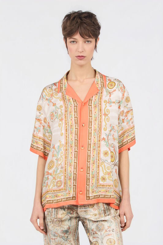 JC Persian Tarot Print Shirt JC Persian Tarot Print Shirt MULTICOLOR CHIARI WFT246-WF644