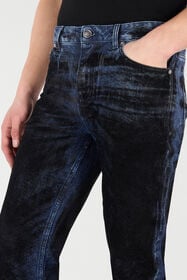 RC Jeans With Contrasting Discoloration Detailing Dark blue VRJ200-VT033