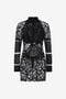 RC Short embroidered knit dress RC Short embroidered knit dress Black RWM106-MG011