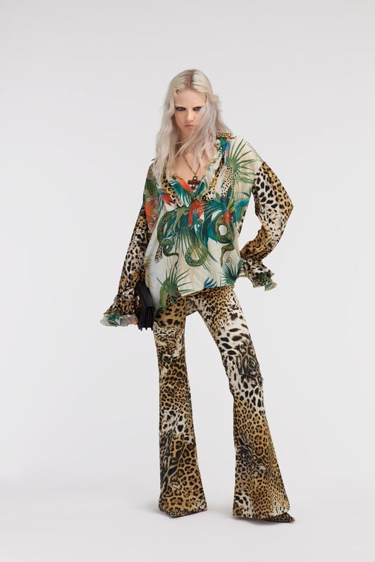 RC Jungle print shirt RC Jungle print shirt Green SKT700-7HI88