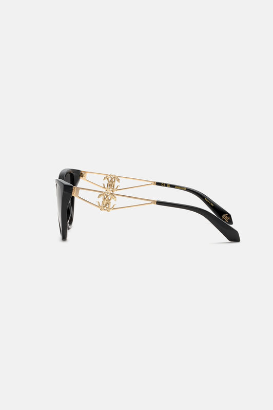 RC Gafas de sol estilo cat-eye SHINY BLACK VALD13-ID251