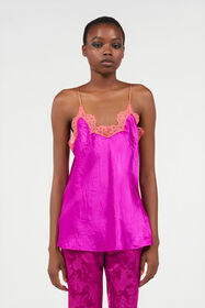 RC Top con Dettagli in Pizzo FUCHSIA WQT605-SE042